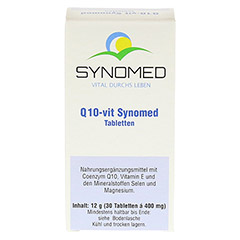Q10 VIT Synomed Tabletten 30 Stck - Vorderseite