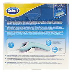 SCHOLL Velvet smooth Pedi wet & dry Vorteilspack 1 Packung - Rckseite