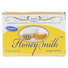 KAPPUS Honigmilch Seife 100 Gramm - Rckseite