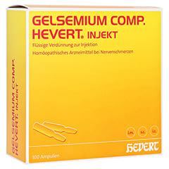 GELSEMIUM COMP.Hevert injekt Ampullen 100 Stck N3