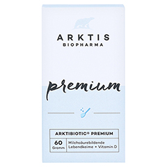 ARKTIS Arktibiotic premium Pulver 60 Gramm - Vorderseite