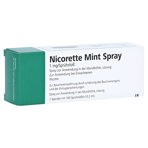 NICORETTE Mint Spray 1 mg/Sprühstoß 1 Stück
