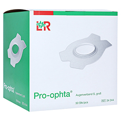 PRO-OPHTA Augenverband S gro 50 Stck
