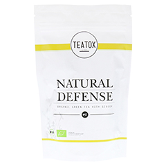 Natural Defense - Organic Green Tea With Ginger, Nachfllpackung 70 Gramm