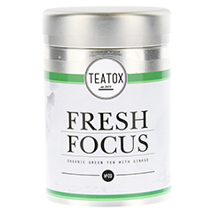 Fresh Focus - Organic Green Tea with Ginkgo, Dose 70 Gramm
