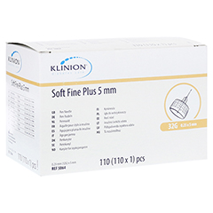 KLINION Soft fine plus Pen-Nadeln 5mm 32 G 0,23mm +Kanülen-Box