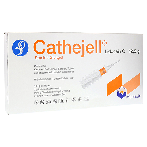 CATHEJELL Lidocain C steriles Gleitgel ZHS 12,5 g 5 Stck