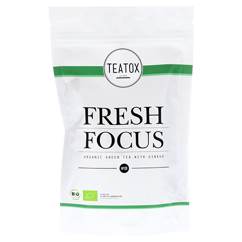 Fresh Focus - Organic Green Tea with Ginkgo, Nachfllpackung 70 Gramm