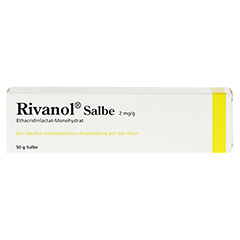 Rivanol Salbe 50 Gramm N2 - Vorderseite