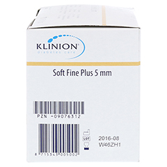 KLINION Soft fine plus Pen-Nadeln 5mm 32 G 0,23mm +Kanlen-Box 110 Stck - Rechte Seite