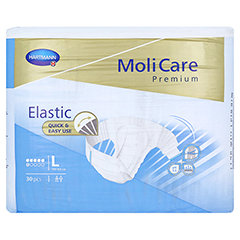 MOLICARE Premium Elastic Slip extra plus Gr.L 30 Stck - Vorderseite
