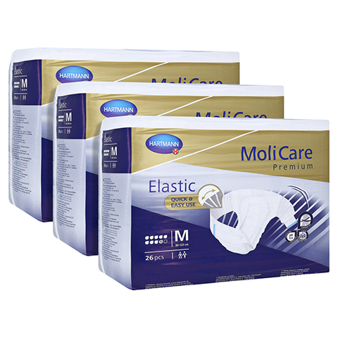 MOLICARE Premium Elastic Slip maxi Gr.M 3x26 Stck