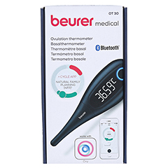 BEURER OT30 Basalthermometer+Zyklus-App Ovy+Bluet. 1 Stck - Vorderseite
