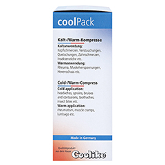 COOL PACK Comfort Kalt-Warm-Kompresse 1 Stück - Linke Seite