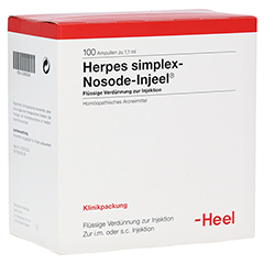HERPES SIMPLEX Nosode Injeel Ampullen 100 Stck N3