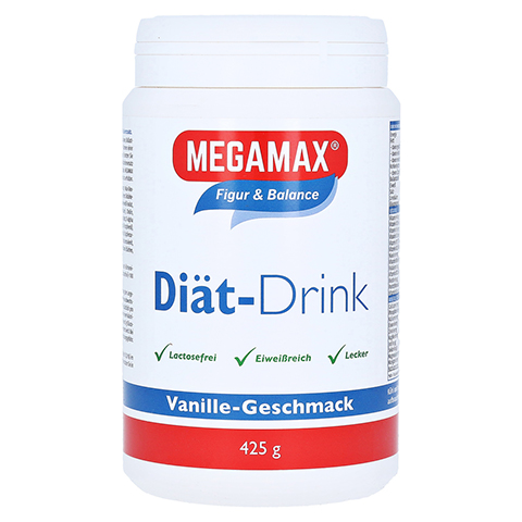 Megamax Dit Drink Vanille Pulver 425 Gramm
