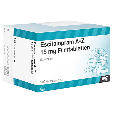 Escitalopram AbZ 15mg 100 Stck N3