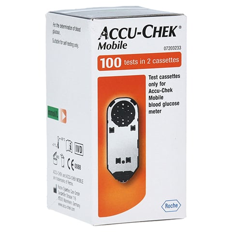 ACCU-CHEK Mobile Testkassette Plasma II 100 Stück