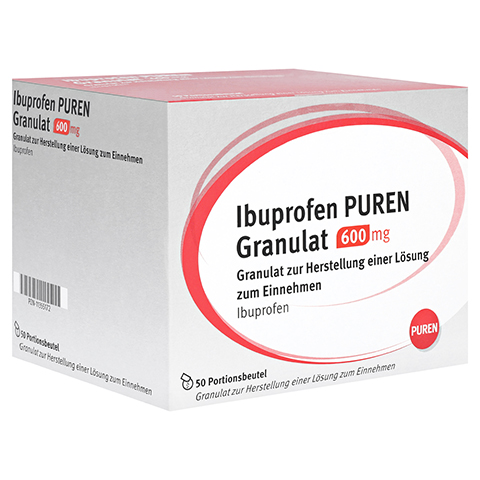 Ibuprofen PUREN 600mg 50 Stck N2