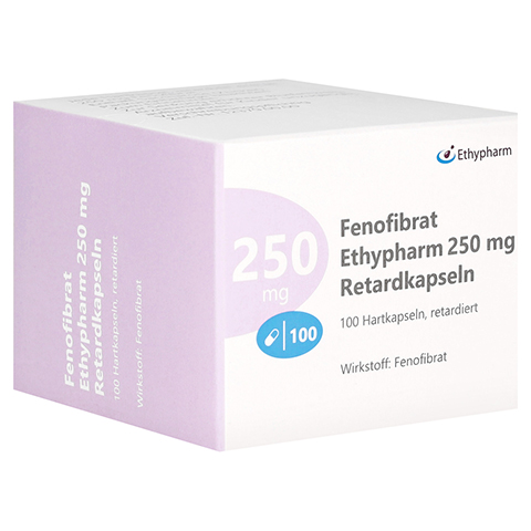 Fenofibrat Ethypharm 250 100 Stck N3