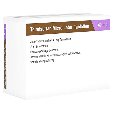 Telmisartan Micro Labs 40mg 98 Stck N3