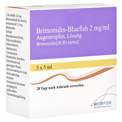 Brimonidin-Bluefish 2mg/ml 3x5 Milliliter N2
