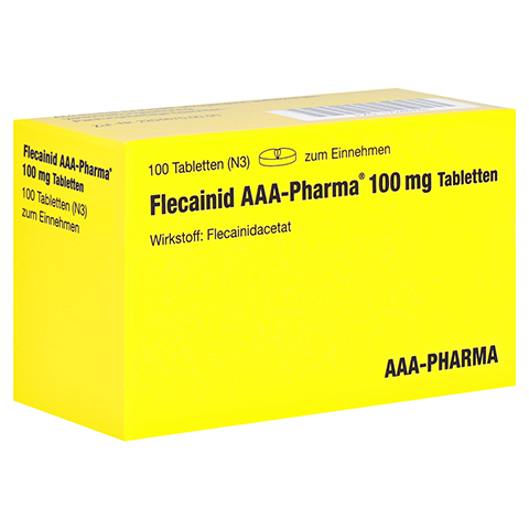 FLECAINID AAA-Pharma 100 mg Tabletten 100 Stck N3