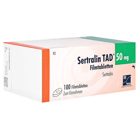 Sertralin TAD 50mg 100 Stck N3