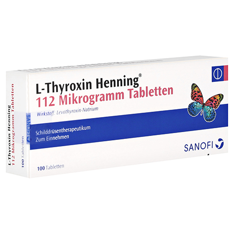 L-Thyroxin Henning 112 Mikrogramm 100 Stck N3