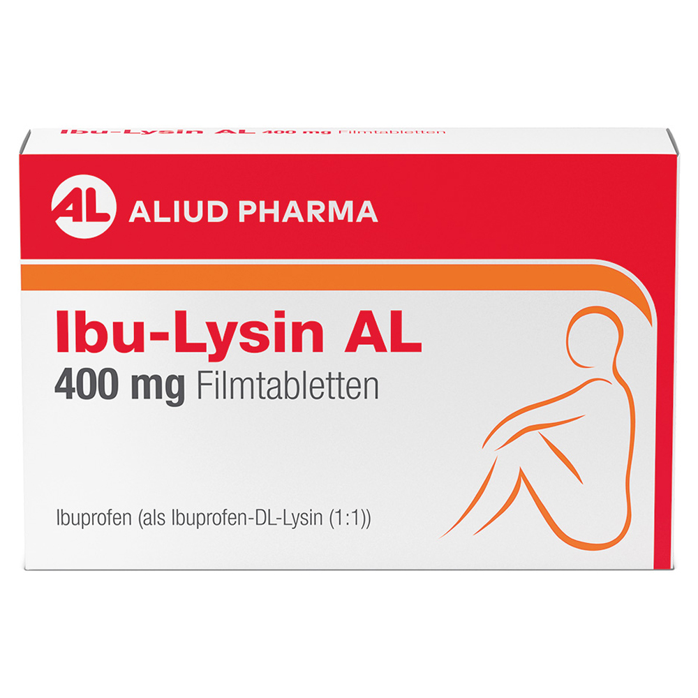 Ibu-Lysin AL 400mg Filmtabletten 20 Stück