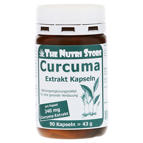CURCUMA 340 mg Extrakt Kapseln 90 Stck