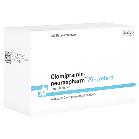 Clomipramin-neuraxpharm 75mg 100 Stck N3