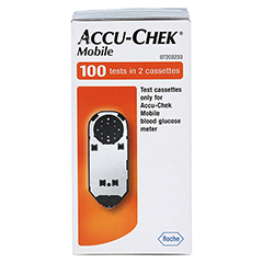 ACCU-CHEK Mobile Testkassette Plasma II 100 Stück - Vorderseite