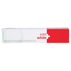 EDELWHITE Antiplaque+white Zahnpasta 75 Milliliter - Vorderseite