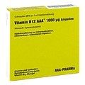 Vitamin B12 AAA 1.000 g Ampullen 5x1 Milliliter N1