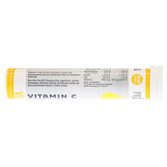PRIMA VITAL Vitamin C Brausetabletten 20 Stck - Rckseite