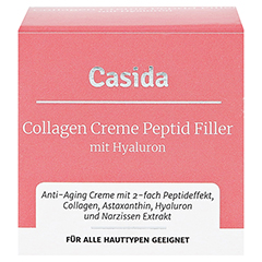 COLLAGEN CREME Peptid Filler+Hyaluron 50 Milliliter - Vorderseite