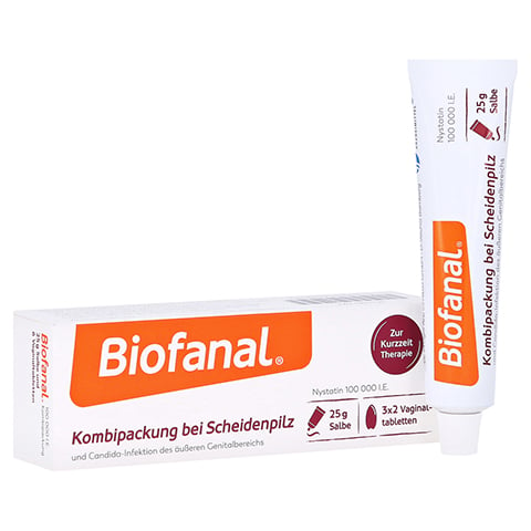Biofanal bei Scheidenpilz+Candida-Infektionen äuß.Genitalb. 1 Packung N1