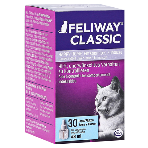 FELIWAY CLASSIC Nachfllflakon f.Katzen 48 Milliliter