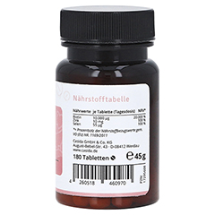 BIOTIN KOMPLEX 10 mg hochdosiert+Zink+Selen Tabl. 180 Stck - Rechte Seite