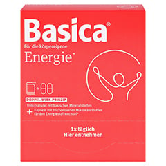 BASICA Energie Trinkgranulat+Kapseln f.30 Tage Kpg 30 Stck - Vorderseite