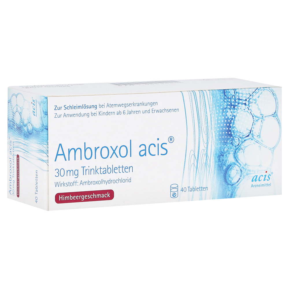 Ambroxol acis 30mg Tablette zur Herstellung einer Lösung zum Einnehmen 40 Stück