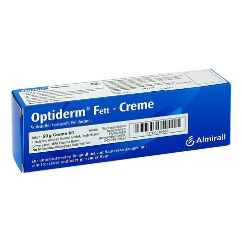 OPTIDERM Fettcreme 50 Gramm N1
