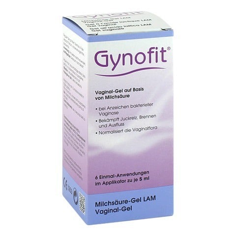 GYNOFIT Vaginal Gel a.Bas.v.Milchsäure+Glycoge 6x5 Milliliter