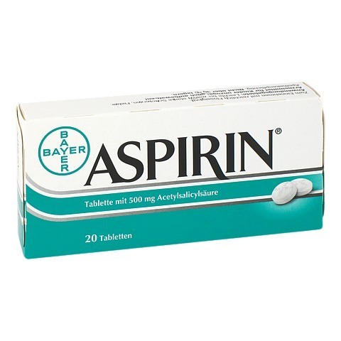 ASPIRIN 0,5 Tabletten 20 Stck
