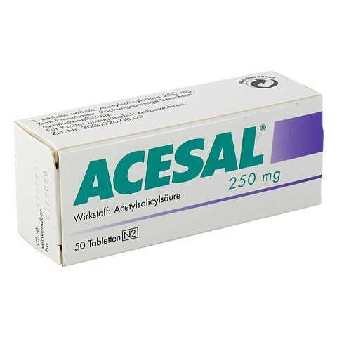 ACESAL 250 mg Tabletten 50 Stck N2