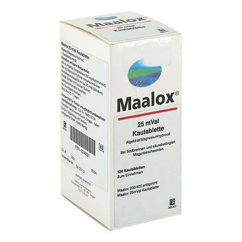 Maalox 25mVal 100 Stück N3