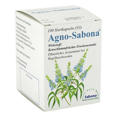 AGNO-SABONA Hartkapseln 100 Stck N3