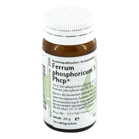 FERRUM PHOSPHORICUM S Phcp Globuli 20 Gramm N1