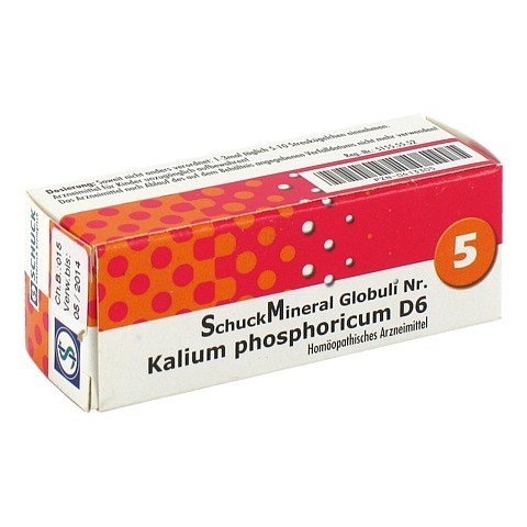 SCHUCKMINERAL Globuli 5 Kalium phosphoricum D6 7.5 Gramm